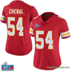 Womens Kansas City Chiefs Leo Chenal Red Authentic Team Color Vapor Untouchable Super Bowl Lvii Patch Kcc216 Jersey C2462